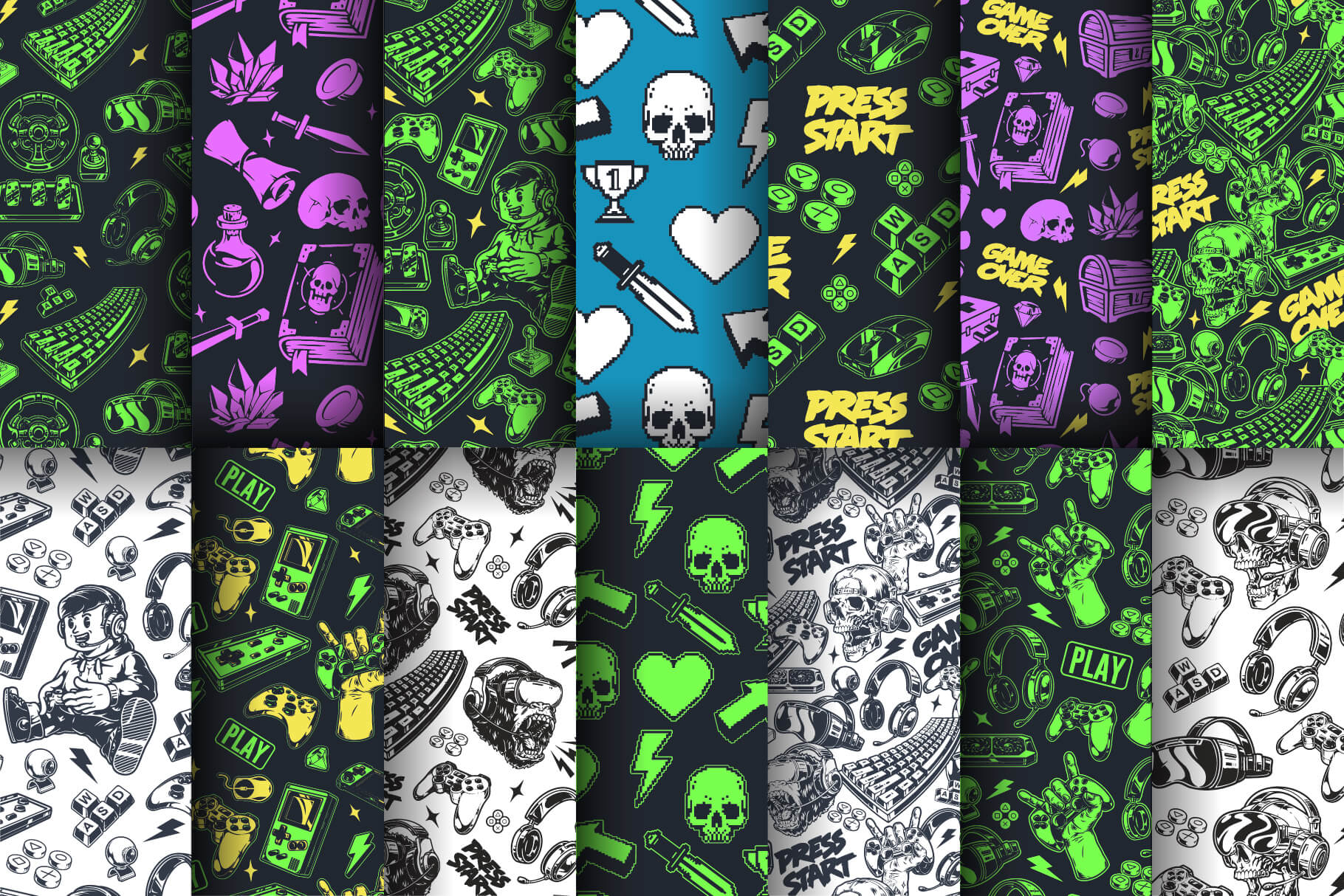 Gaming Pattern Designs (42)