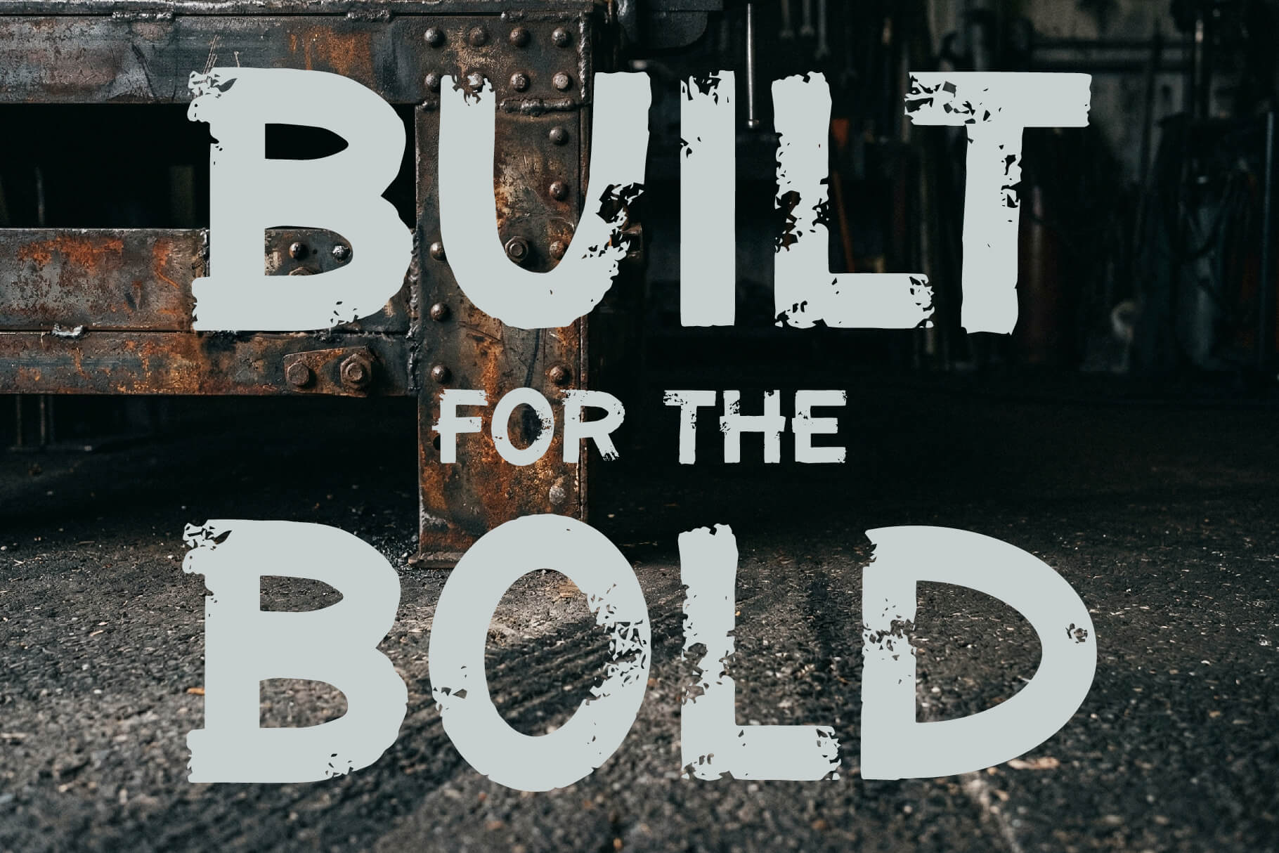 POWERBOLD display font – preview 4