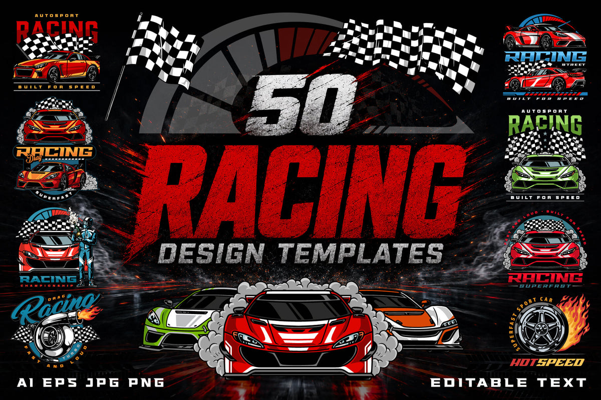 Racing Design Templates cover