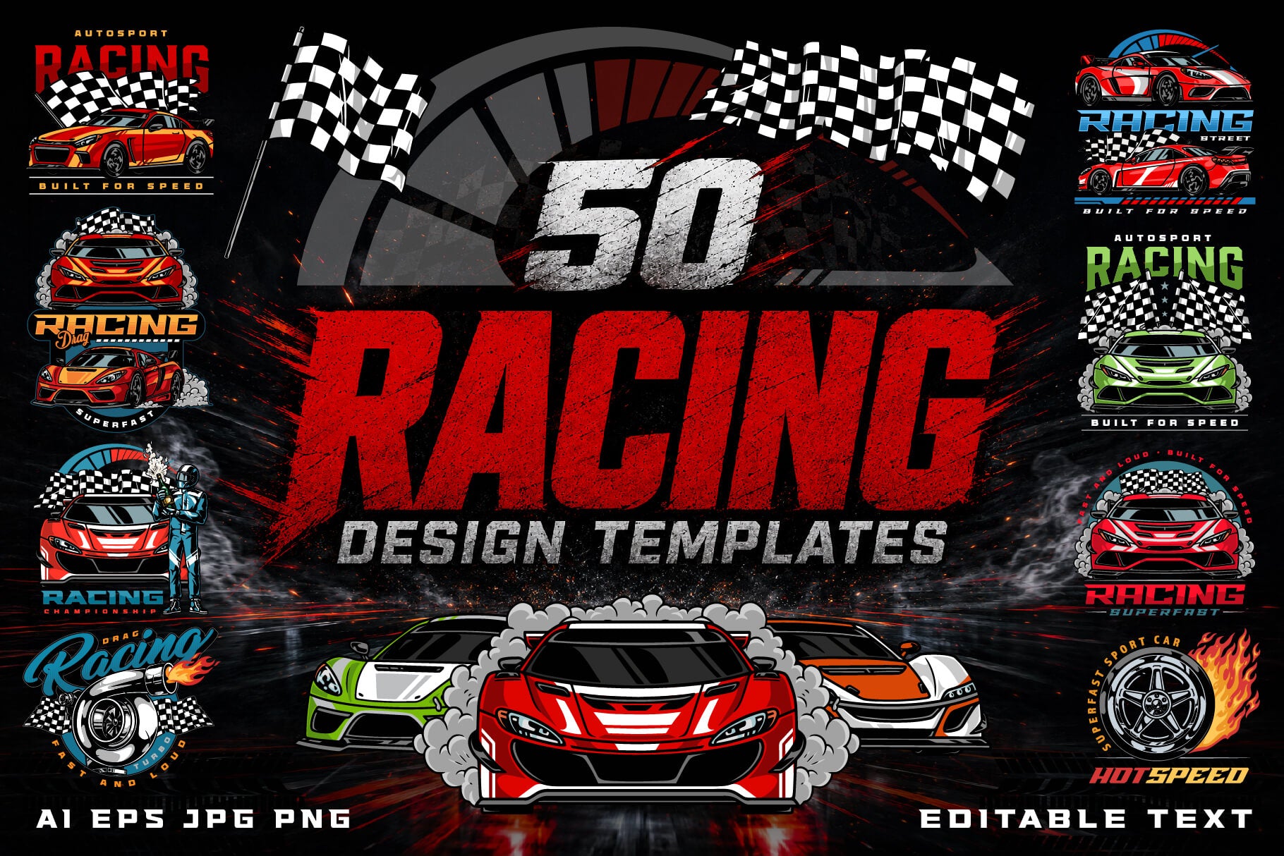 Racing Design Templates cover