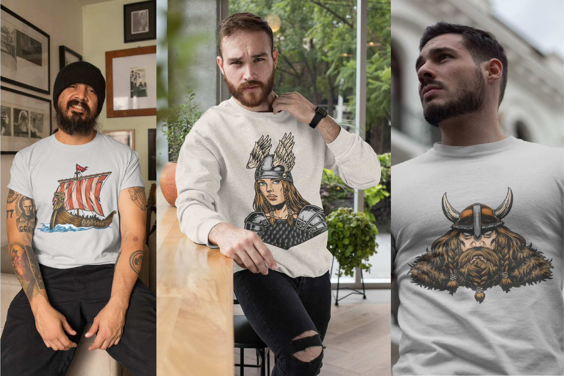 Viking Illustrations Set (9)