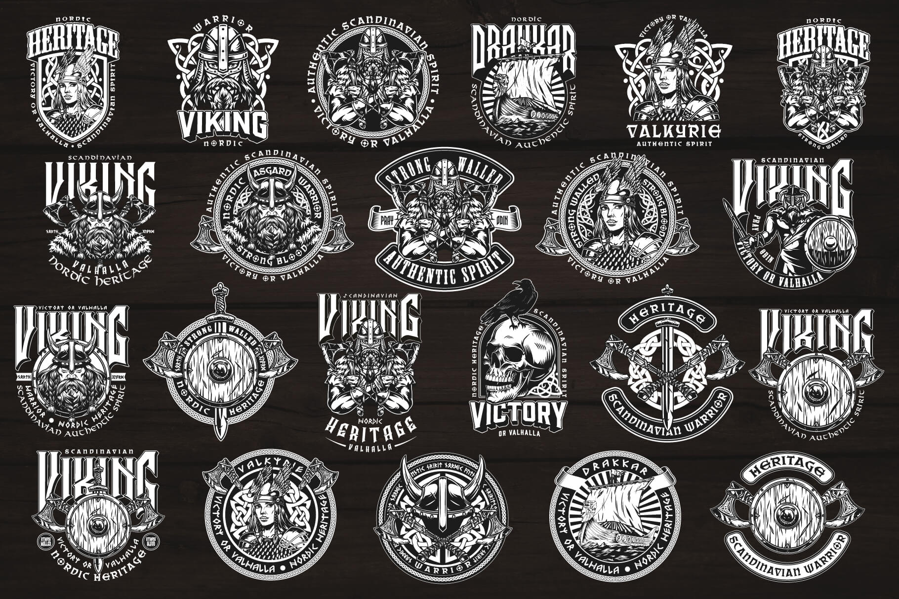 Viking Design Templates (22)