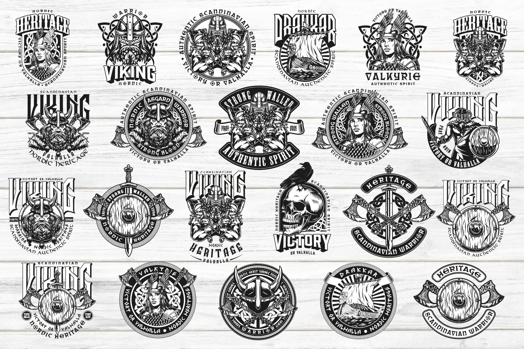 Viking Design Templates (22)