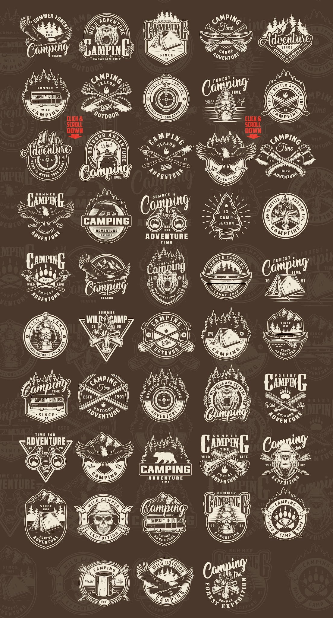 Camping Emblems (48)