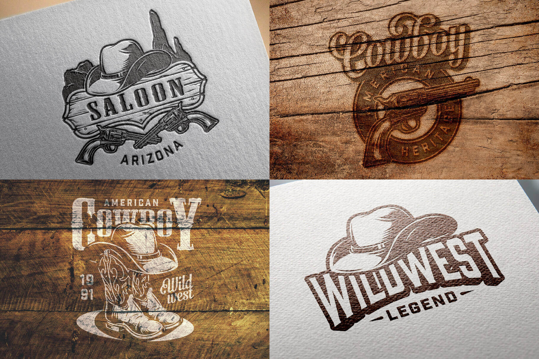 Wild West Design Templates (36)