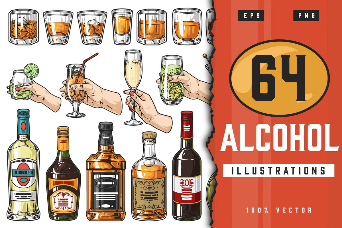 Alcohol Illustrations cover
