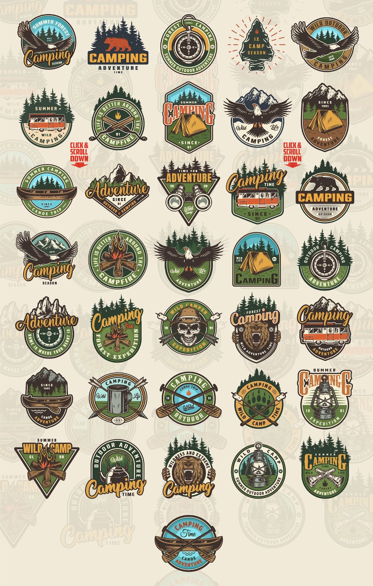 Camping Emblems (48)