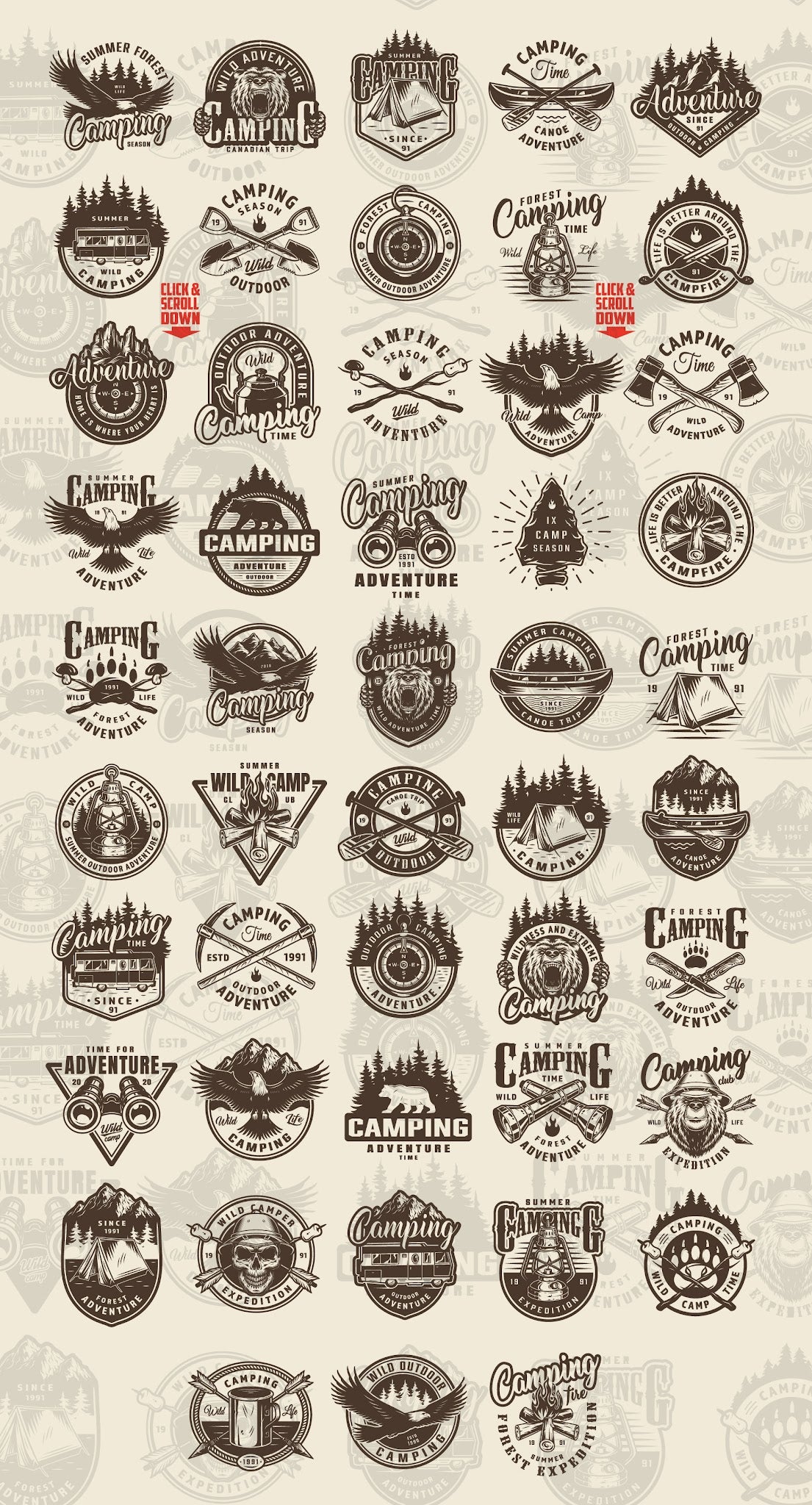 Camping Emblems (48)