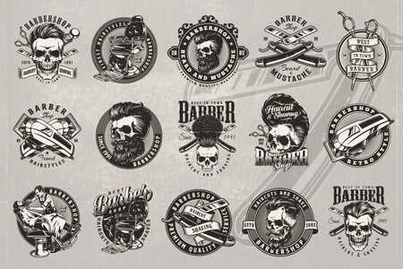 Bold Barbershop design templates – preview 1