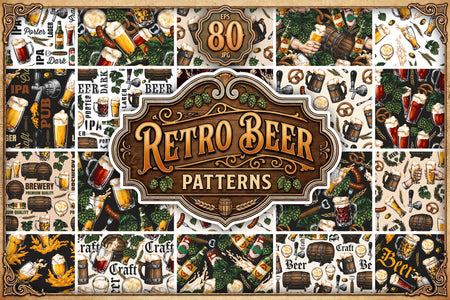 Retro Beer Patterns cover