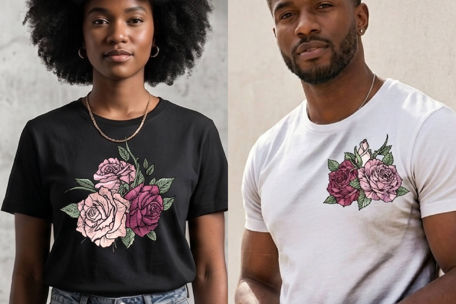 Roses Floral Illustrations (96)