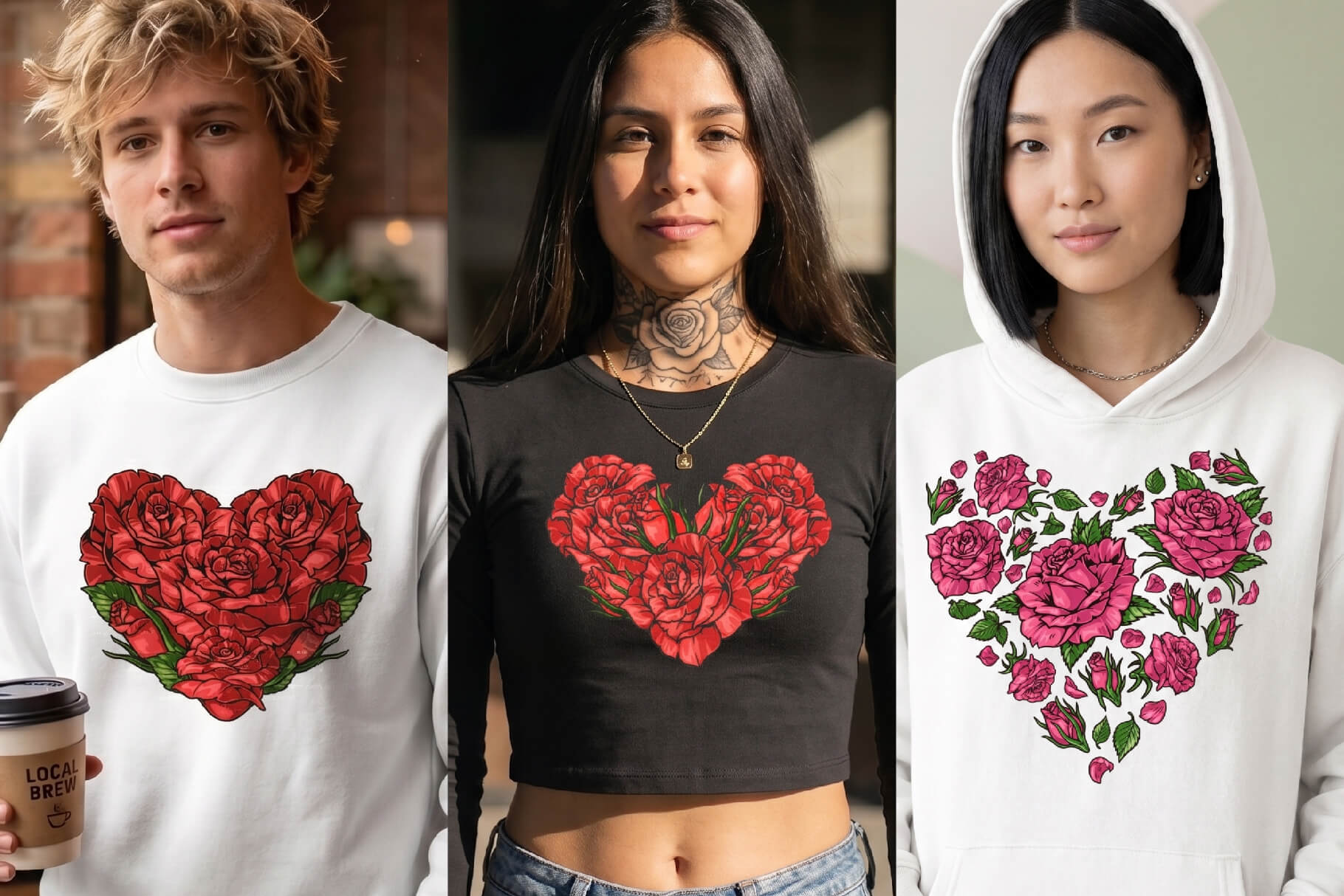 Roses Floral Illustrations (96)