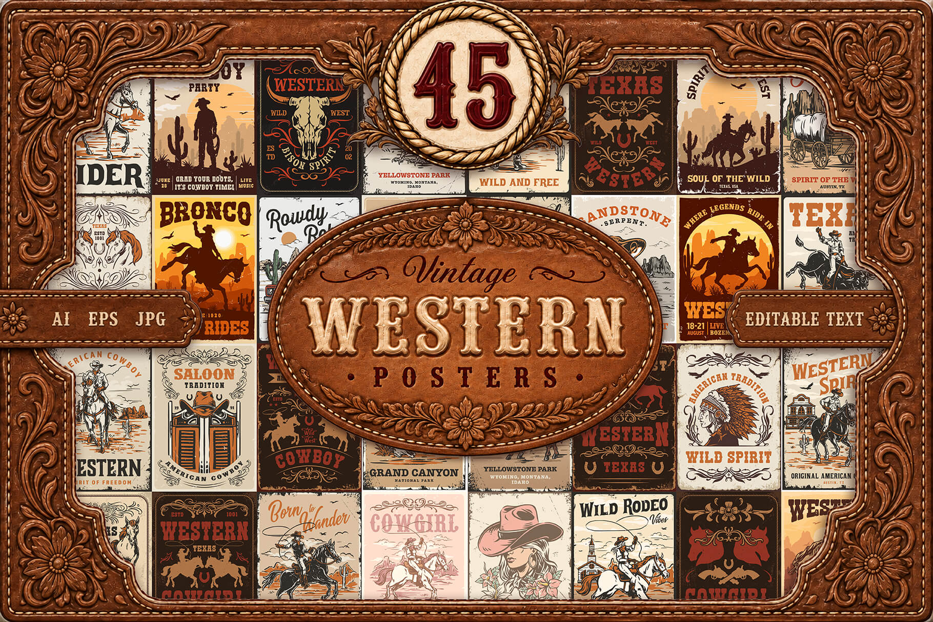 Vintage Western Posters (45)