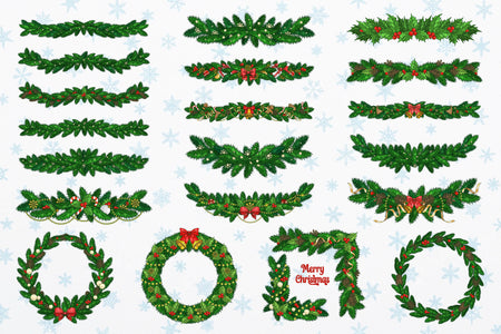 Classic Christmas Illustrations preview 3