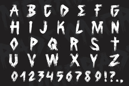 OMGRADE display font – preview 1