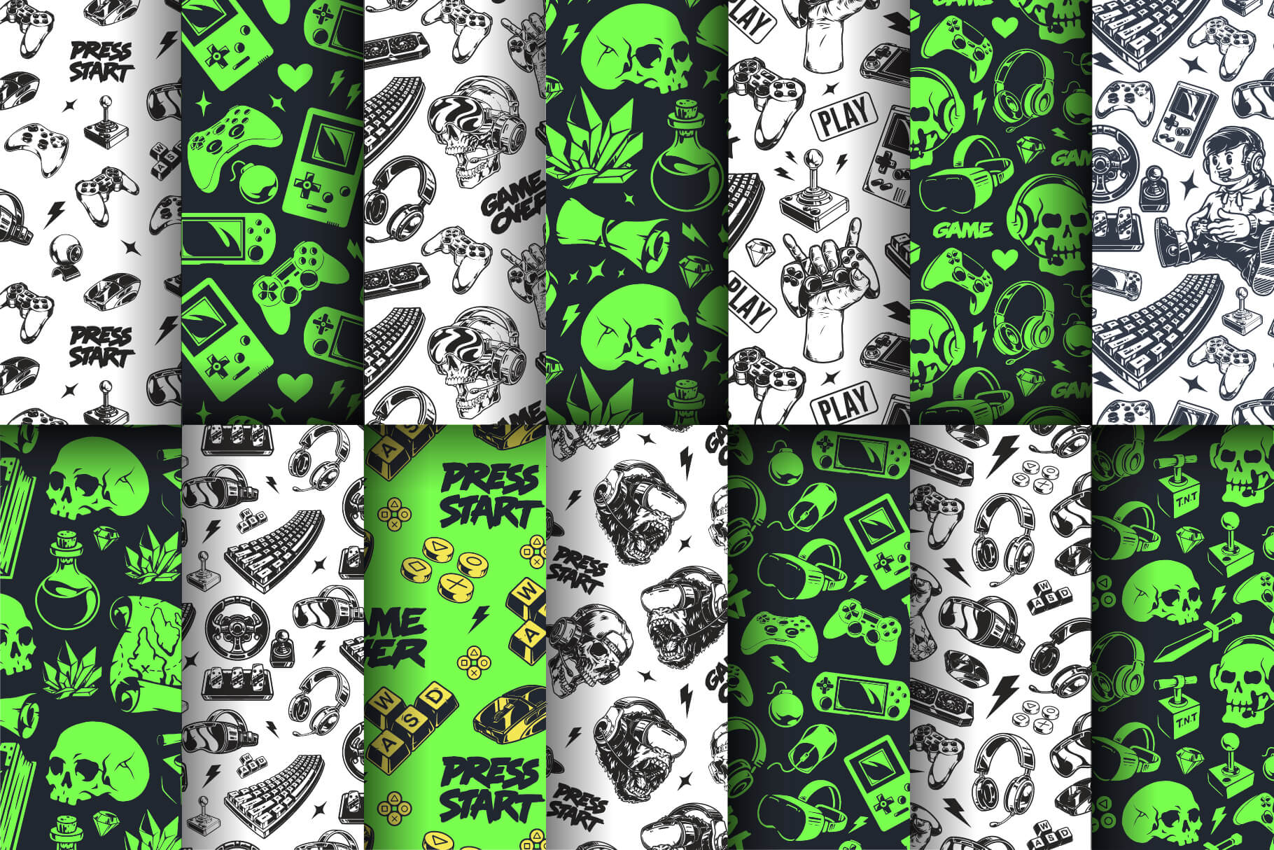 Gaming Pattern Designs (42)
