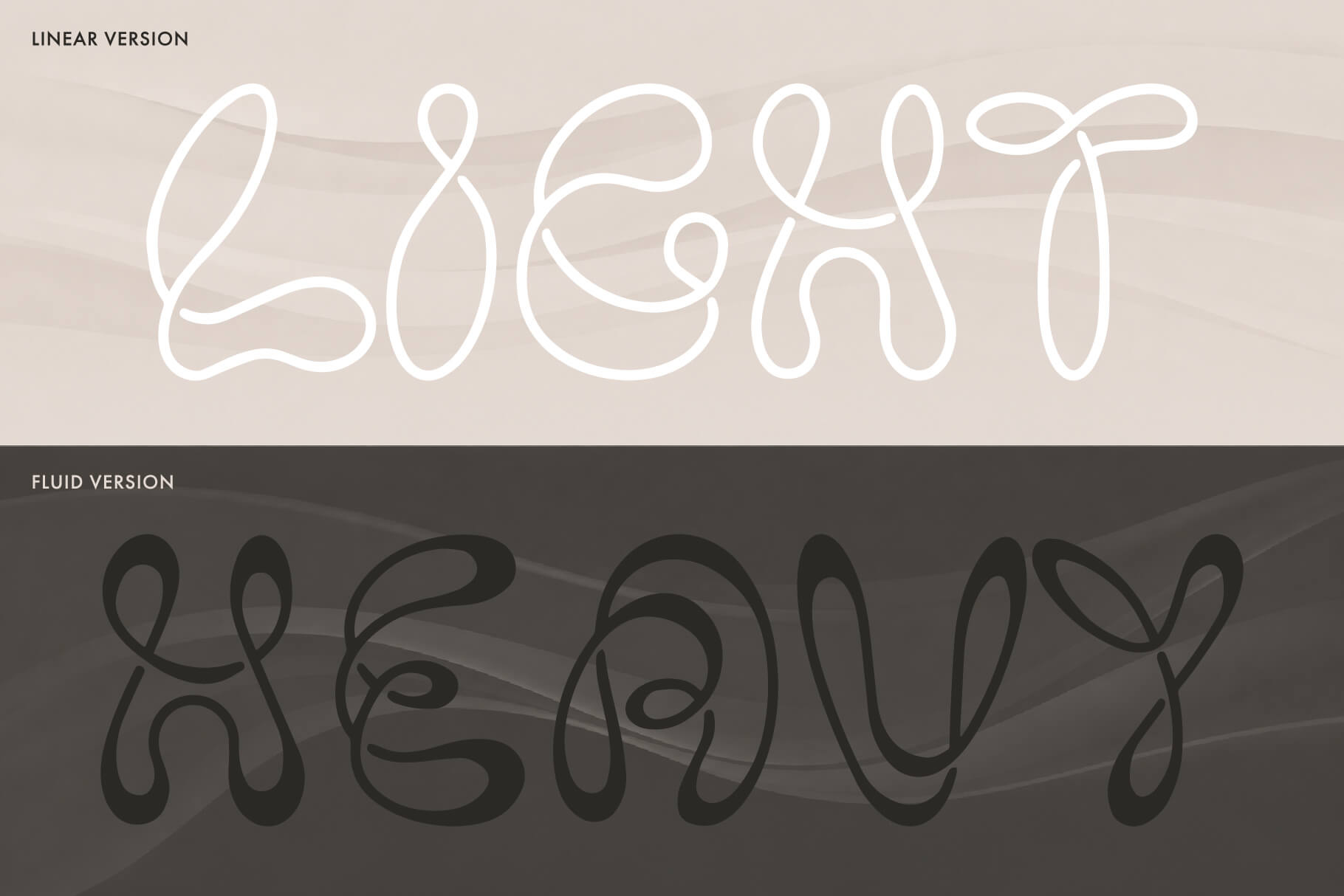 Loop display font – preview 4