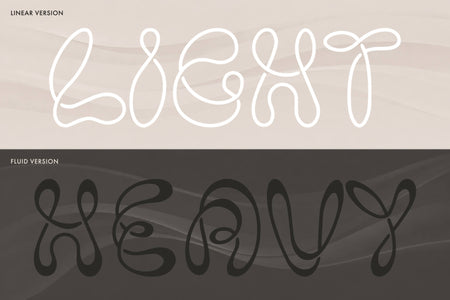 Loop display font – preview 4