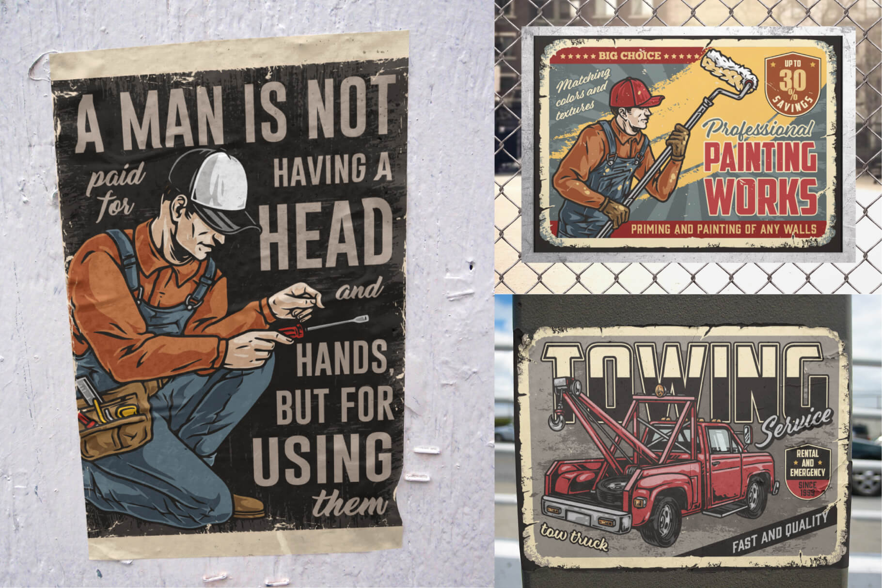 Handymen Retro Posters (50)