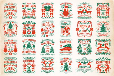 Christmas badge preview 1