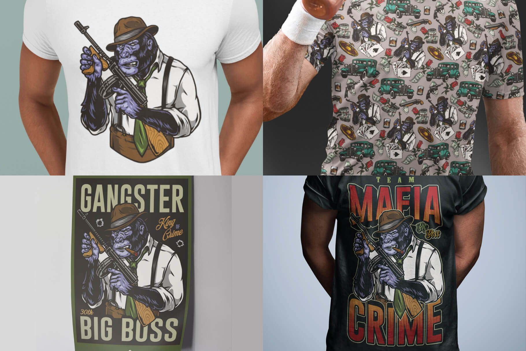 Mafia Illustrations (20)