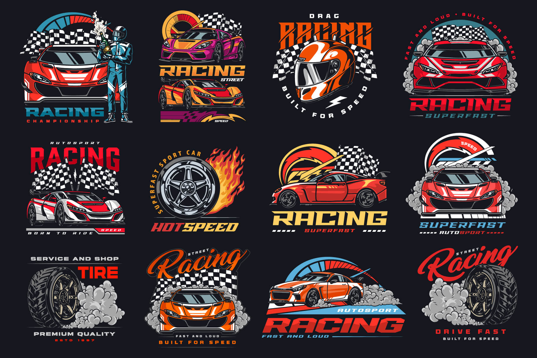 Racing Design Templates (50)