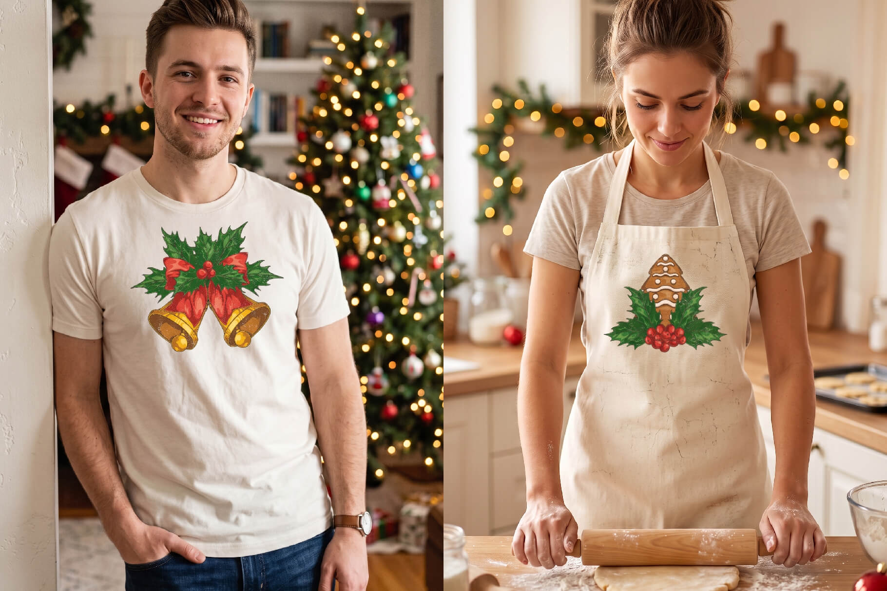 Classic Christmas Illustrations preview 5