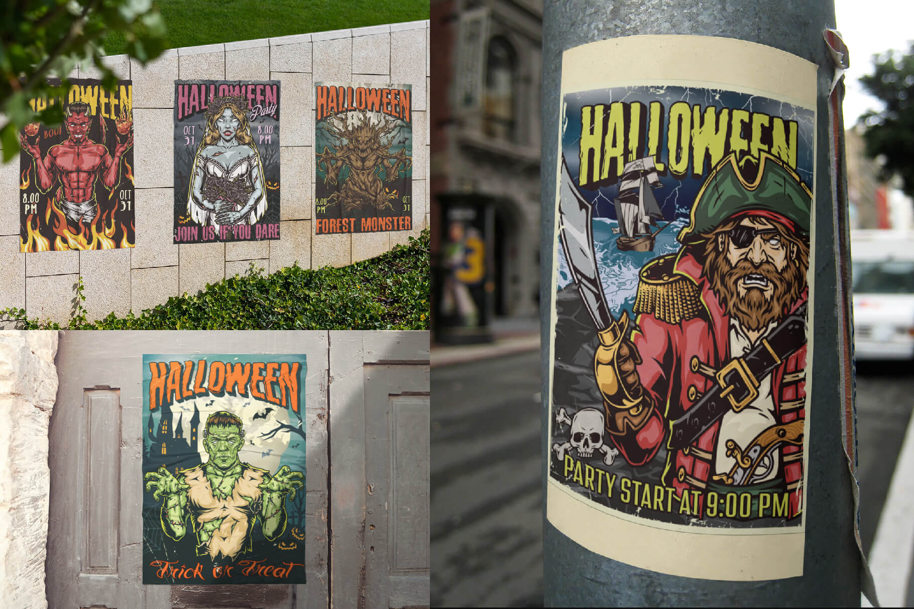 Happy Halloween Poster Designs (52)