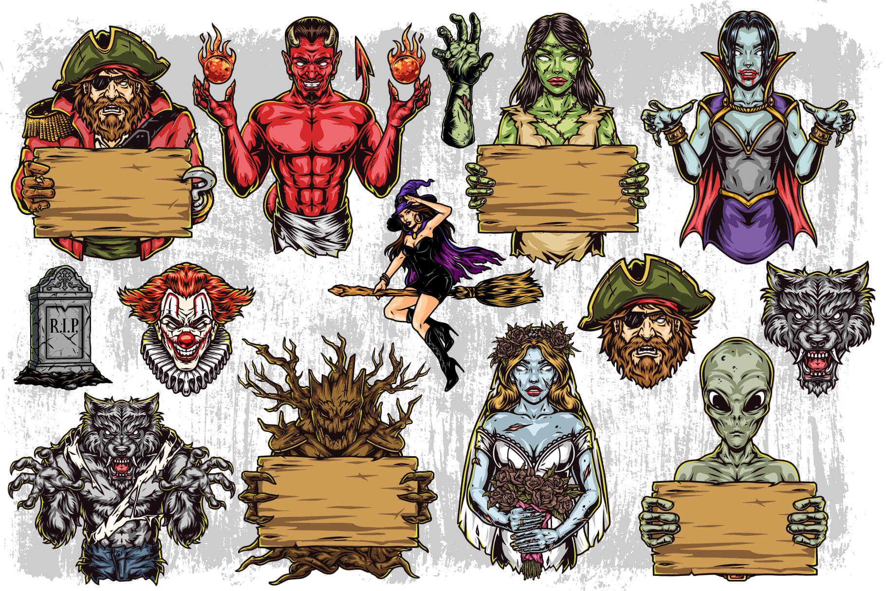 Happy Halloween Illustrations (64)
