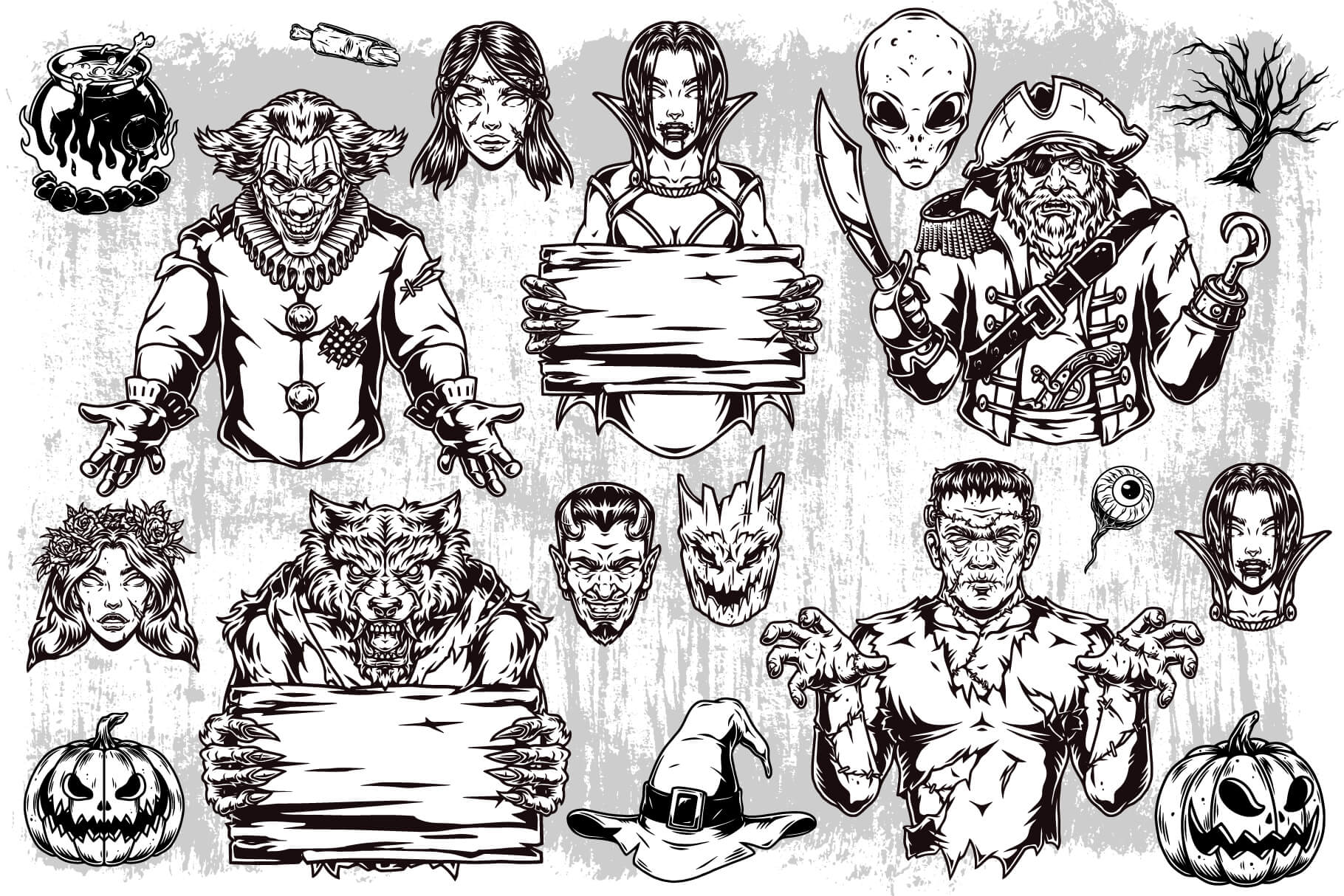 Happy Halloween Illustrations (64)