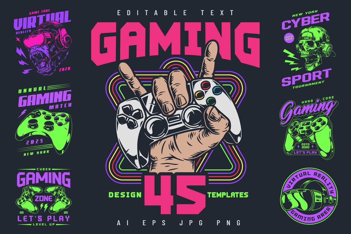 Gaming Design Templates cover