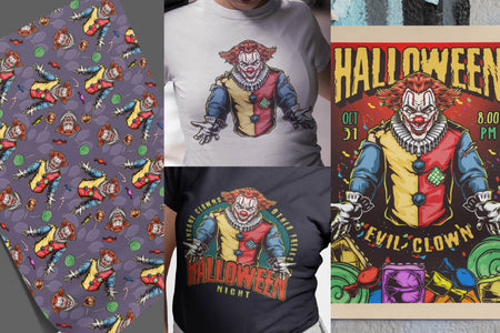 Halloween mockups