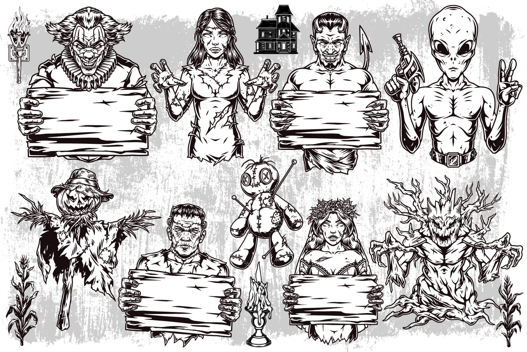 Happy Halloween Illustrations (64)