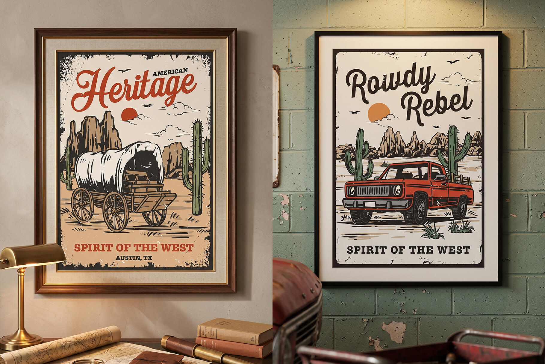 Vintage Western Posters (45)