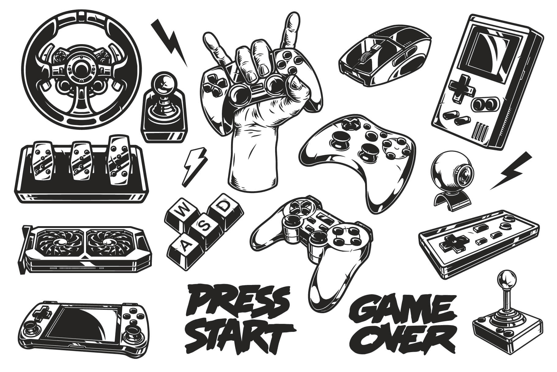 Gaming Illustrations (56)