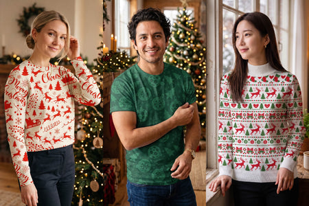 Christmas pattern mockup preview 6
