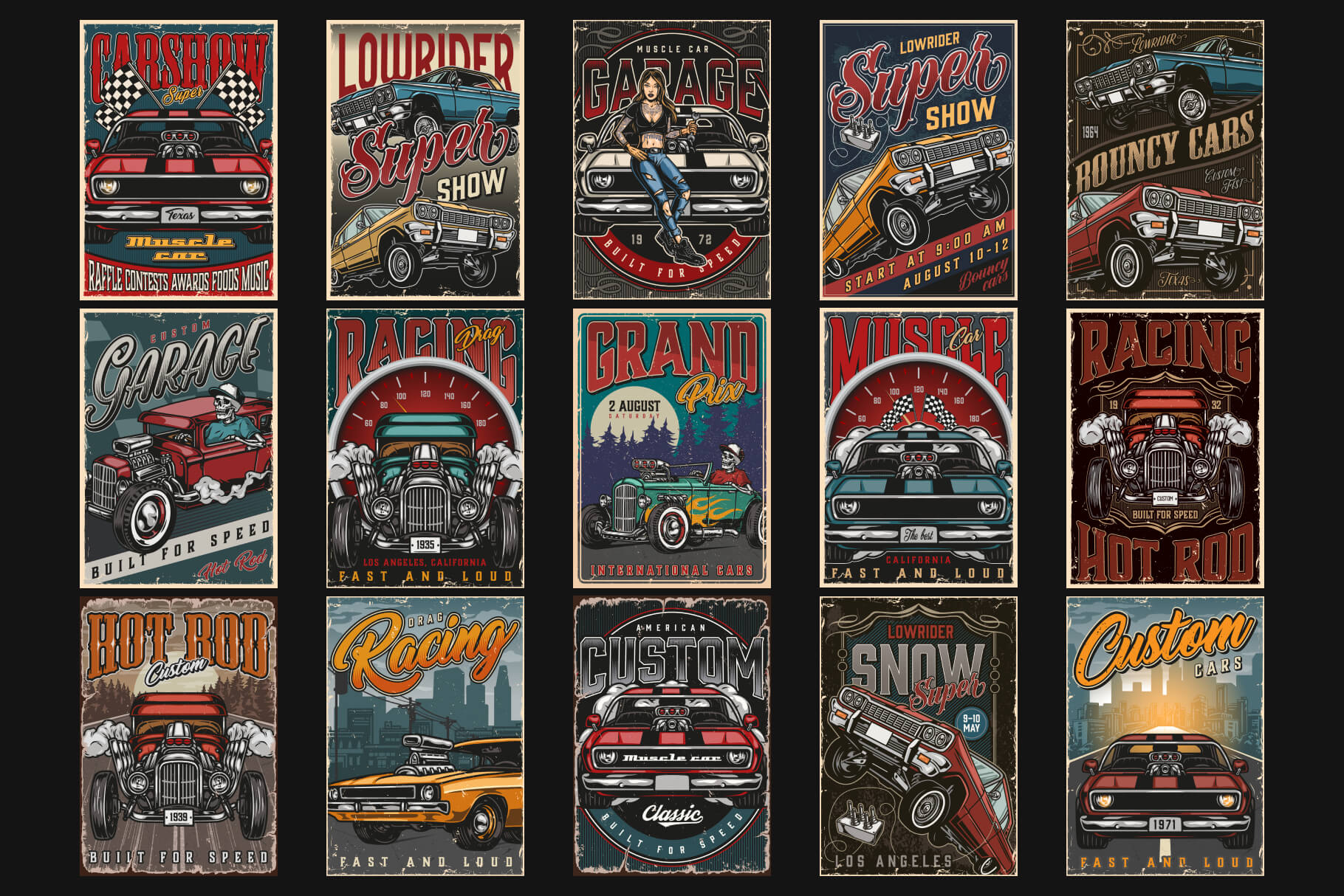 Custom Cars Poster Designs (44)