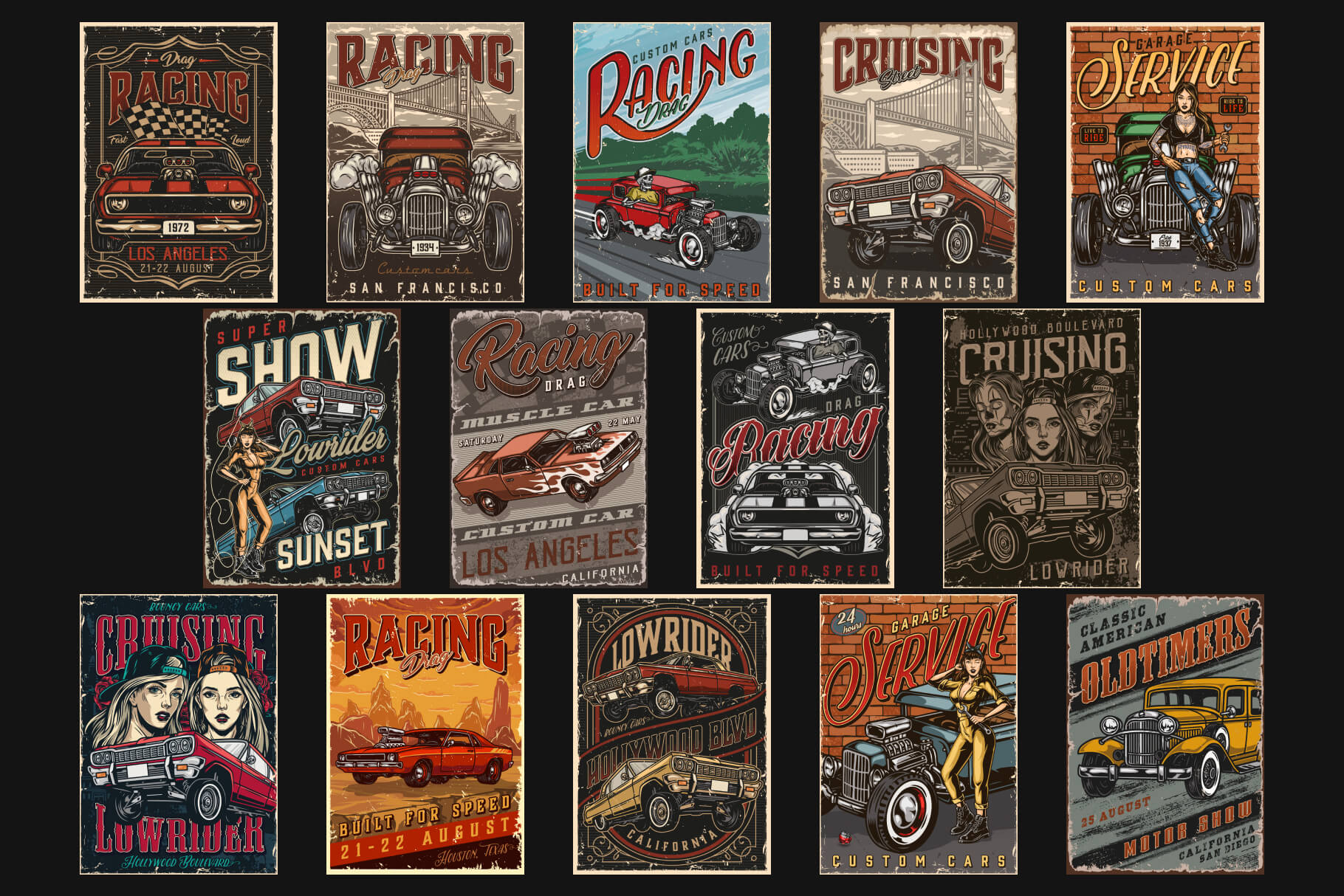 Custom Cars Poster Designs (44)