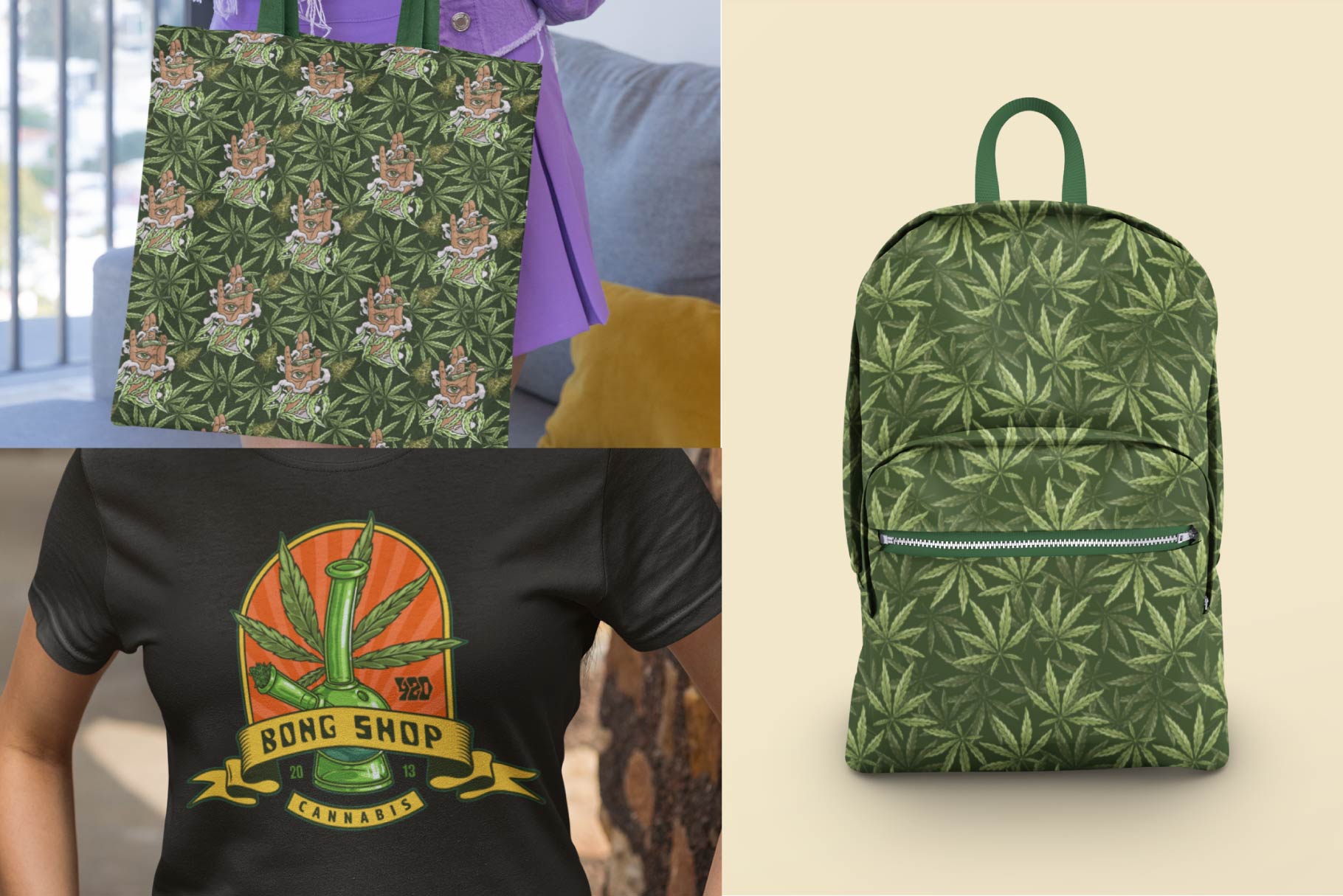 Cannabis Illustrations (23)