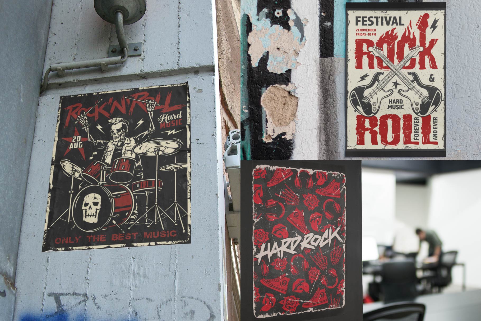 Rock and Roll Posters (15)