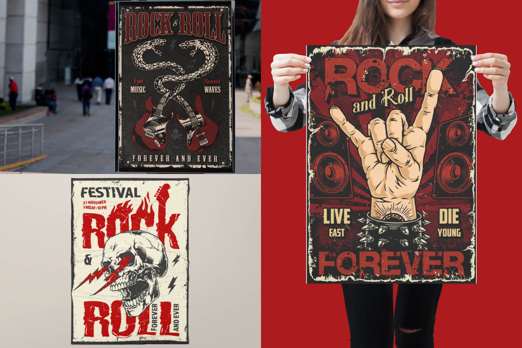 Rock and Roll Posters (15)