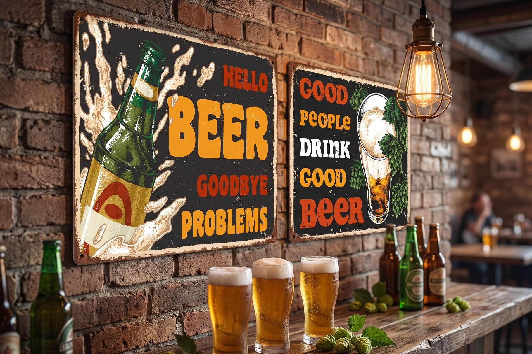 Retro Beer Signs With Quotes (20)