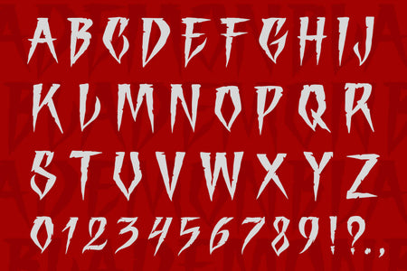 BLADEMON display font – preview 1