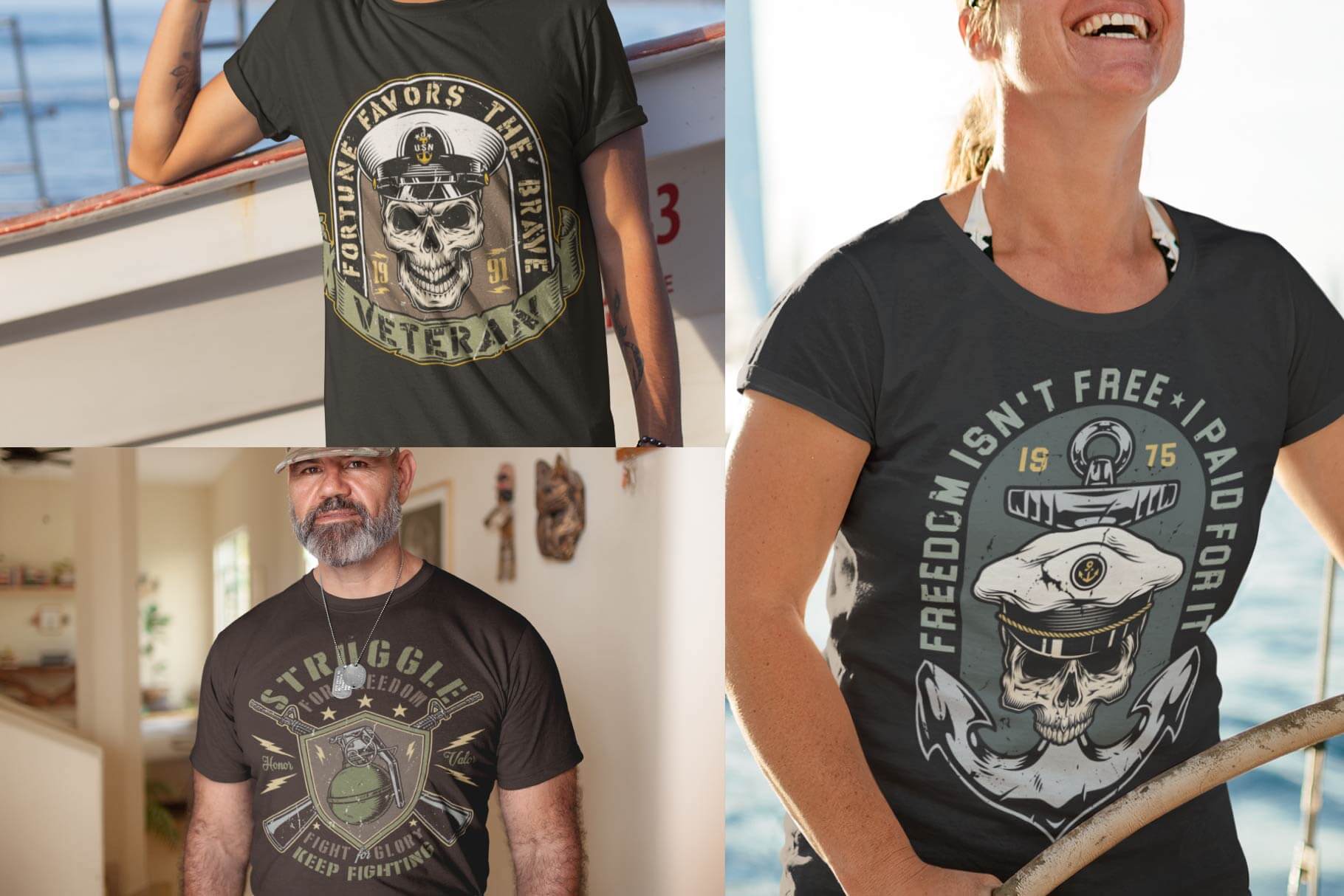 Military mockups