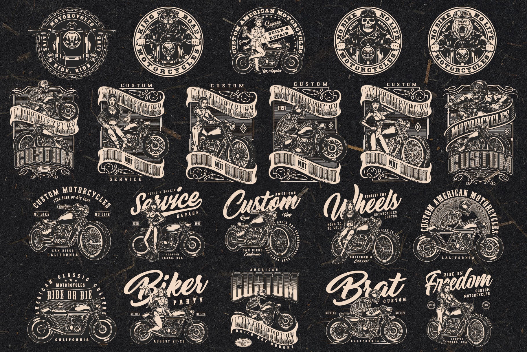 Motorcycle Design Templates (61)