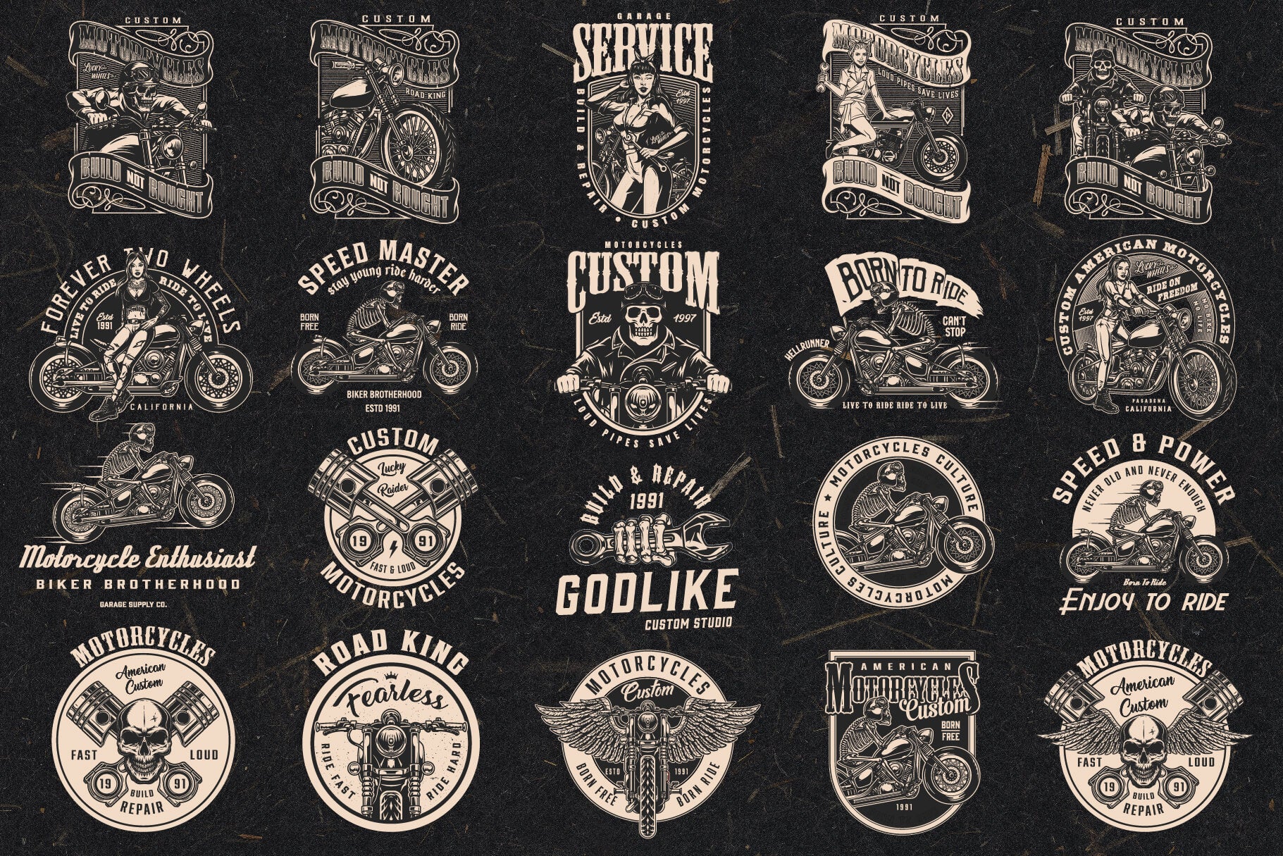 Motorcycle Design Templates (61)