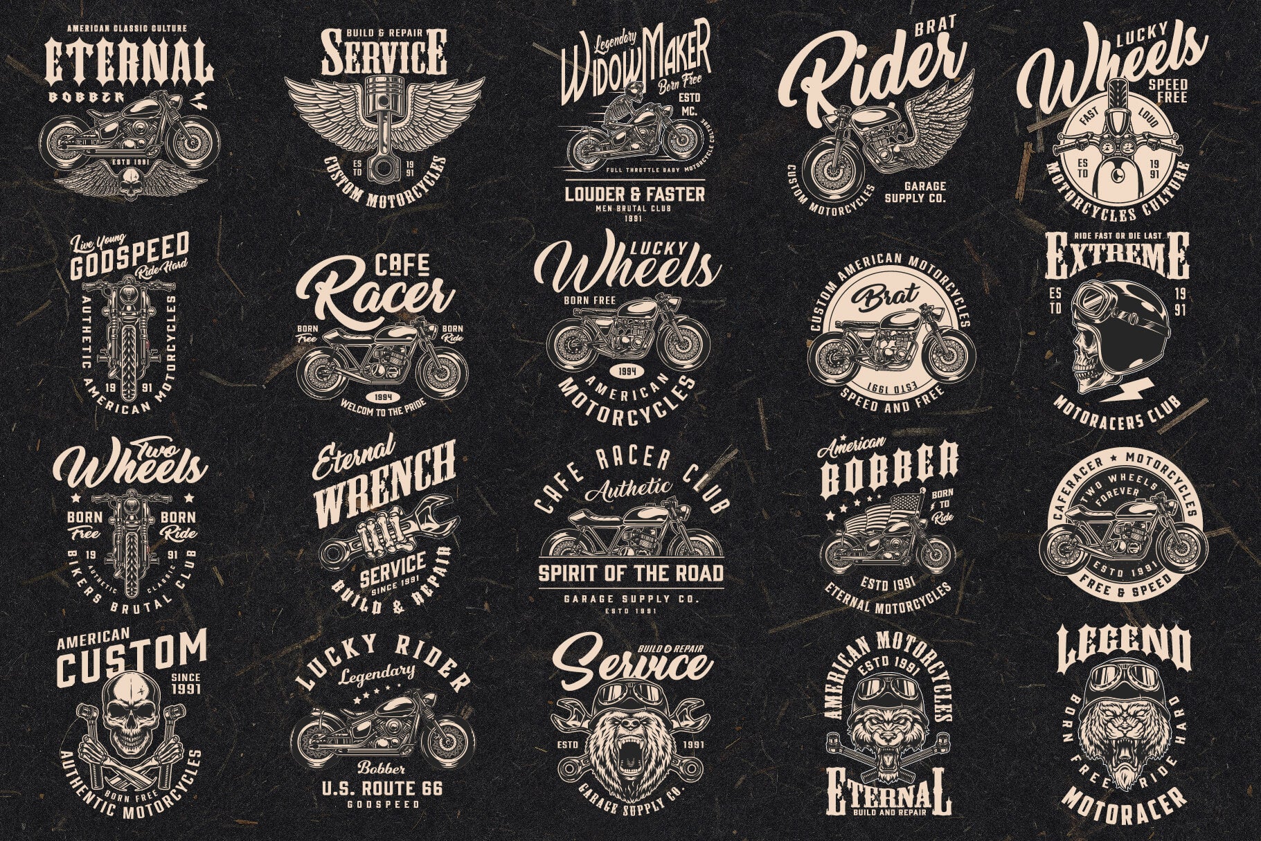 Motorcycle Design Templates (61)