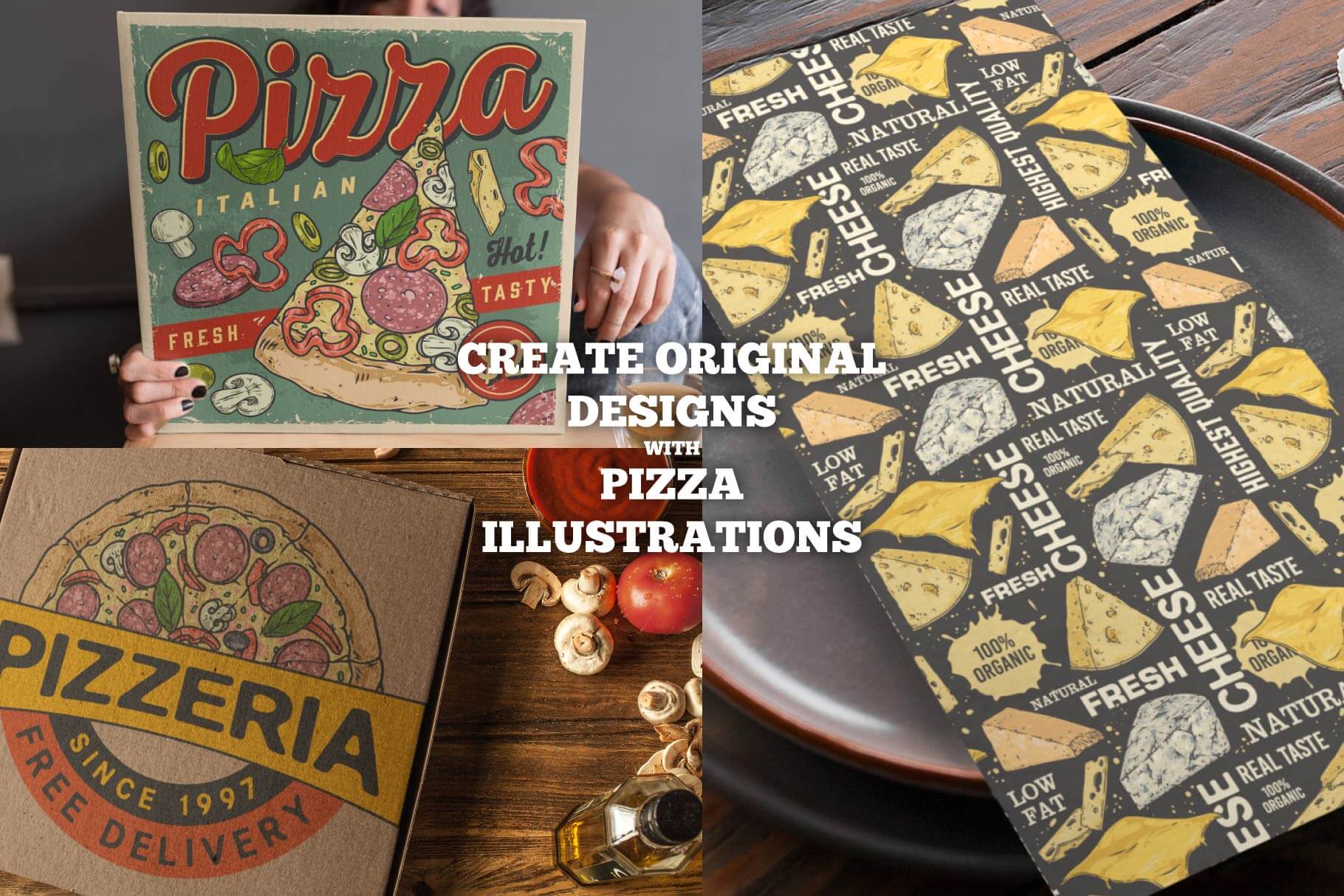 Pizza Illustrations (74)