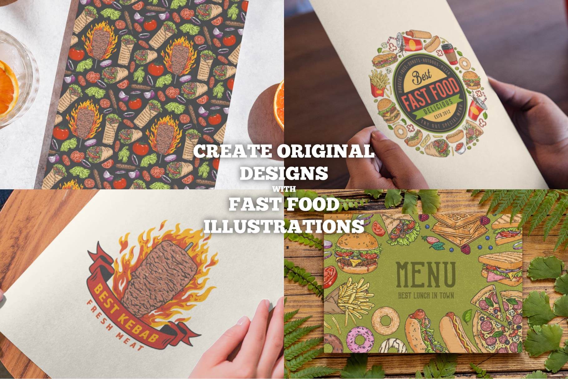 Fast Food Illustrations (77)