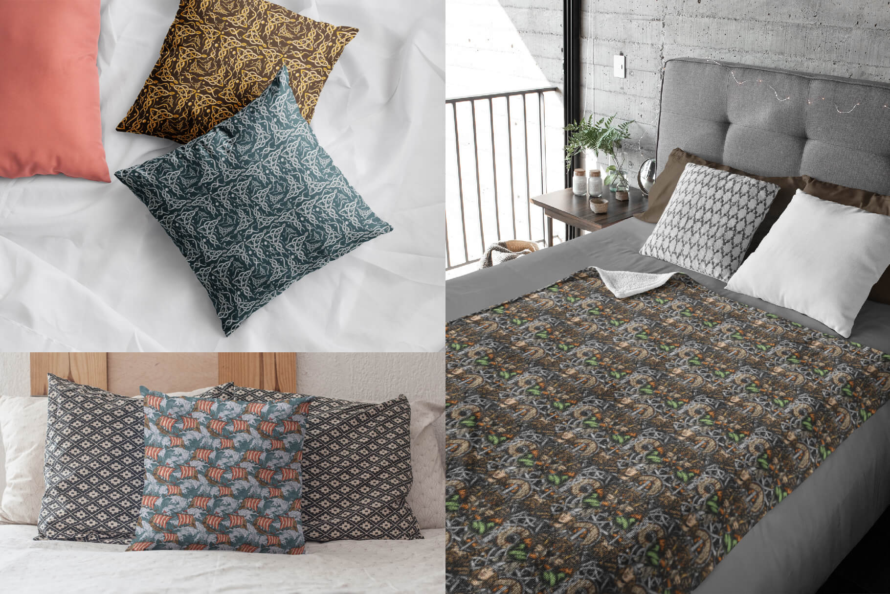 Viking Seamless Patterns (6)